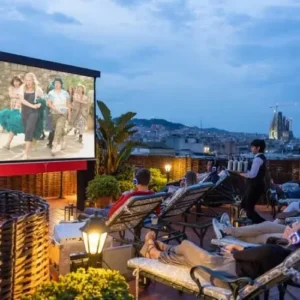 cinema aire lliure terrassa Hotel Palace