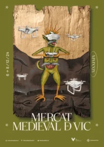 cartell Mercat Medieval Vic