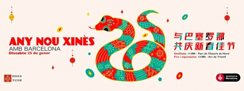 Any Nou Xinès Barcelona 2025