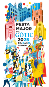 cartell Festa Major del Gòtic 2025