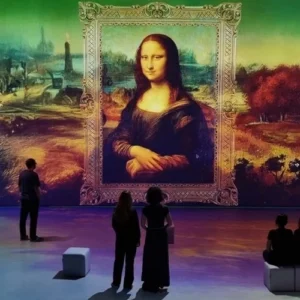 mostra immersiva Leonardo vs Michelangelo