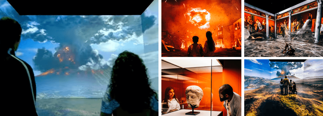 exposició Els últims dies de Pompeia a Barcelona
